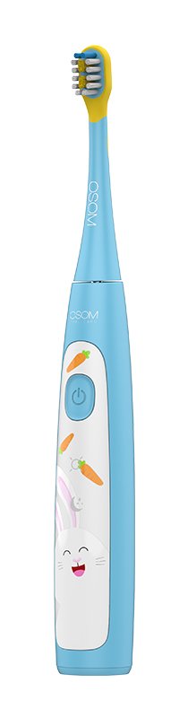 Vaikiškas įkraunamas dantų šepetėlis, mėlynas OSOMORALK6XBLUE - Image 6