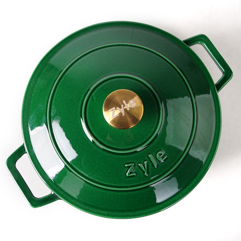 Apvalus emaliuotas ketaus puodas ZY020GRKI ,6 l - Image 4
